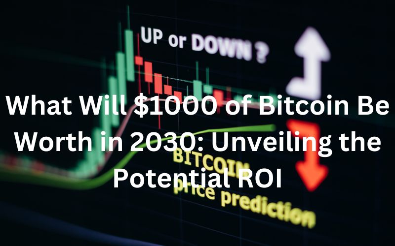 What Will $1000 of Bitcoin Be Worth in 2030: Unveiling the Potential ROI
